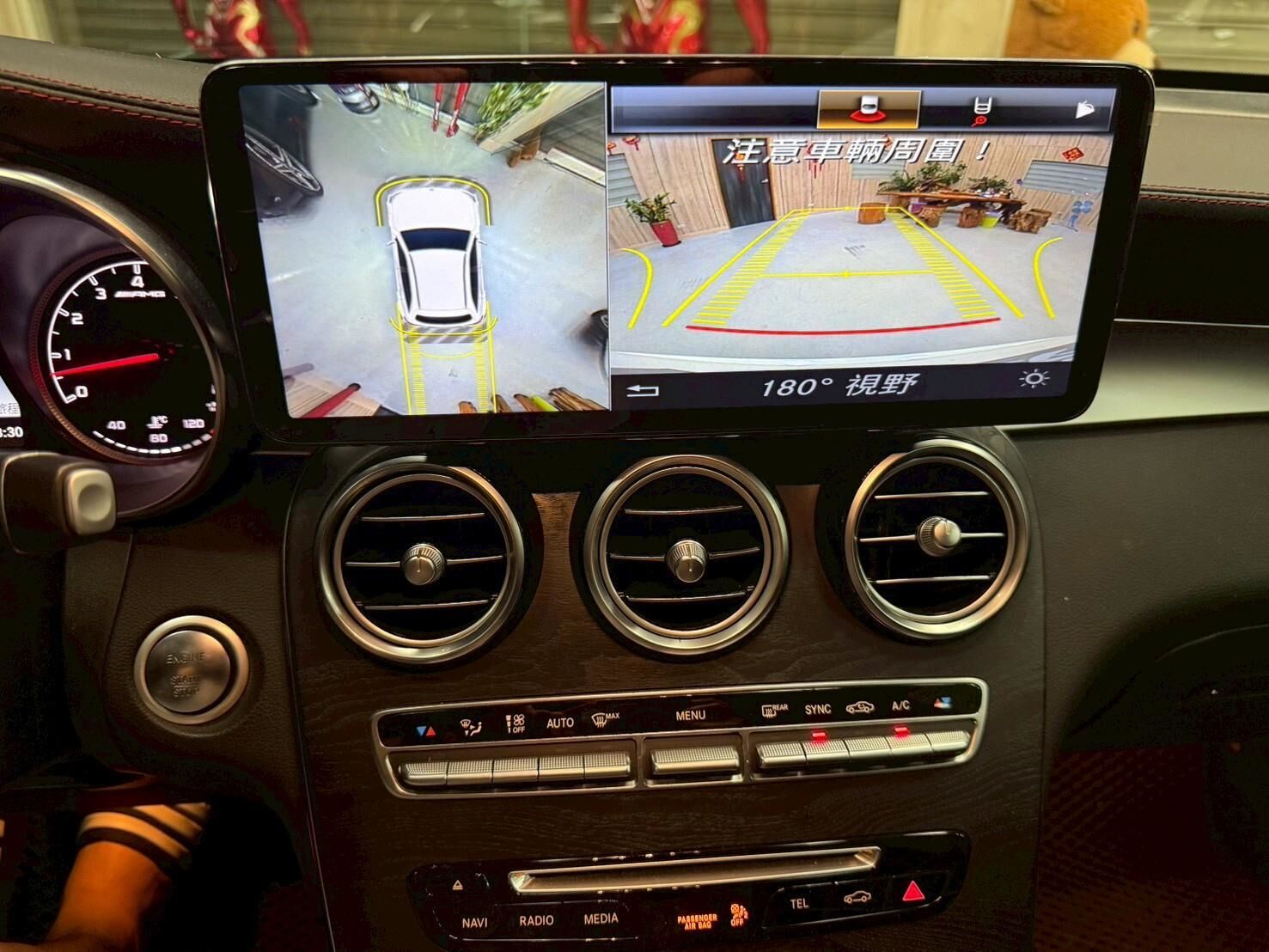 2017 賓士 GLC43 AMG 白 3.0