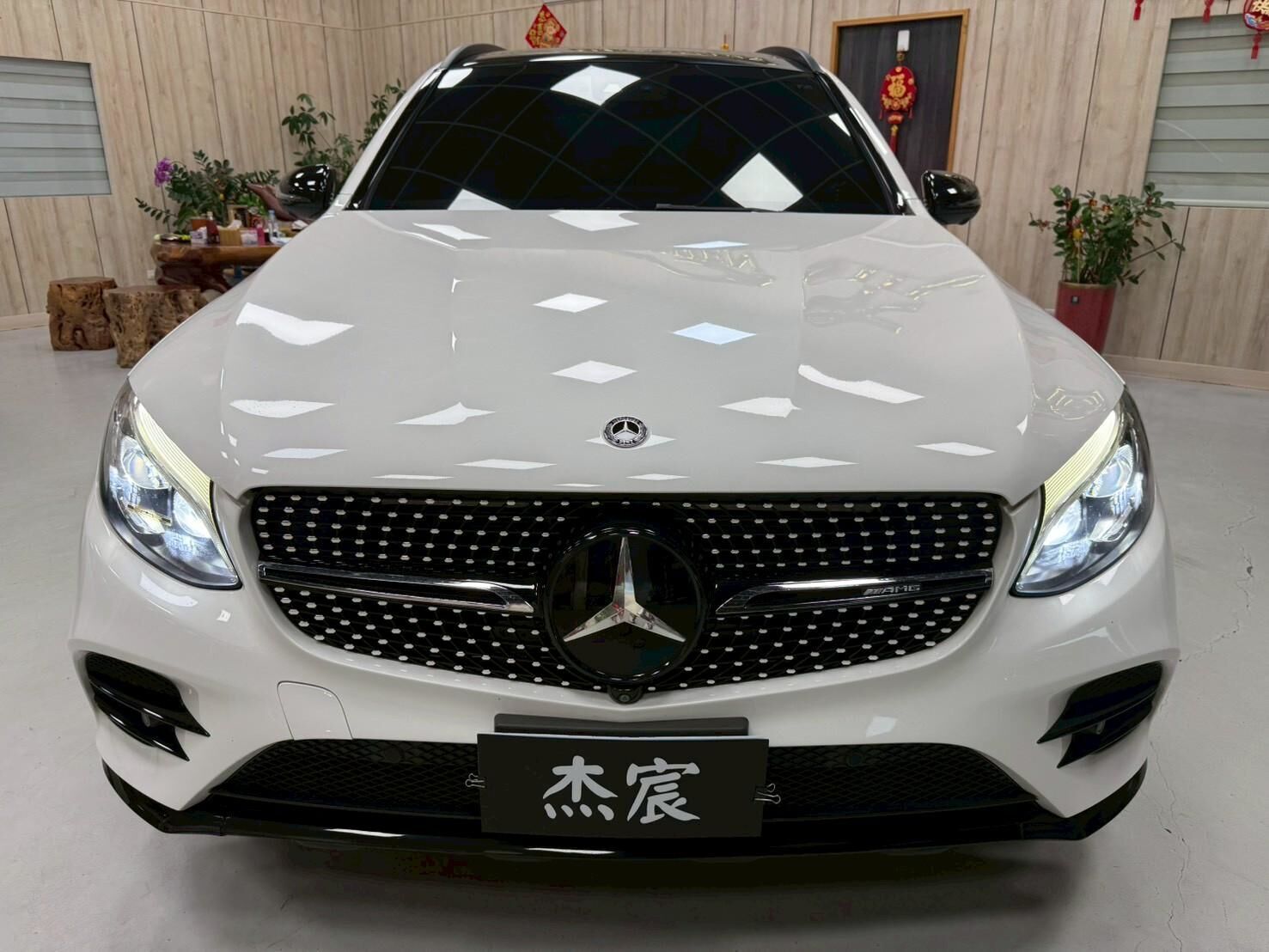 2017 賓士 GLC43 AMG 白 3.0