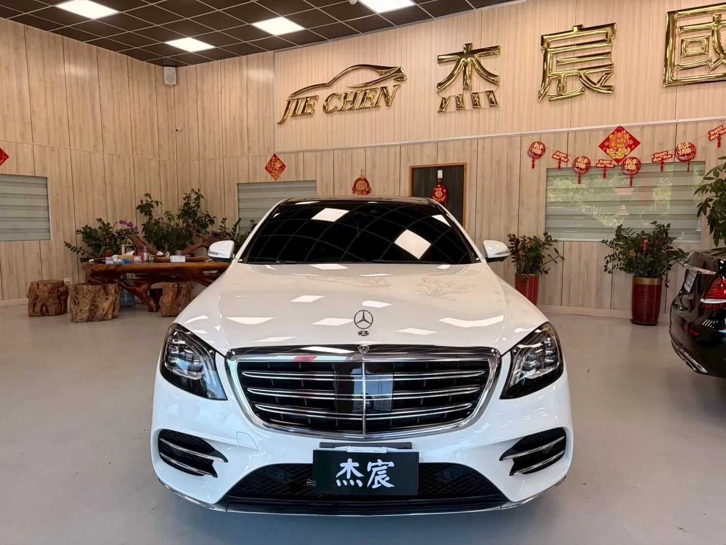 2018 賓士 S450L 白 3.0