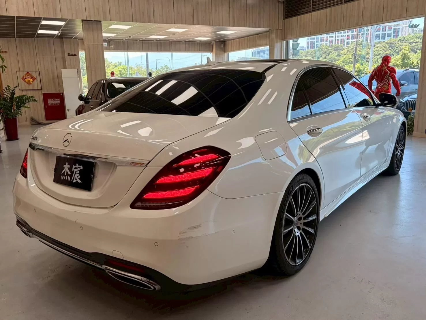 2018 賓士 S450L 白 3.0
