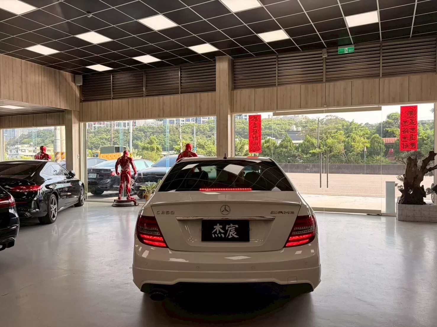 2012 Benz W204 C250 AMG 白 1.8