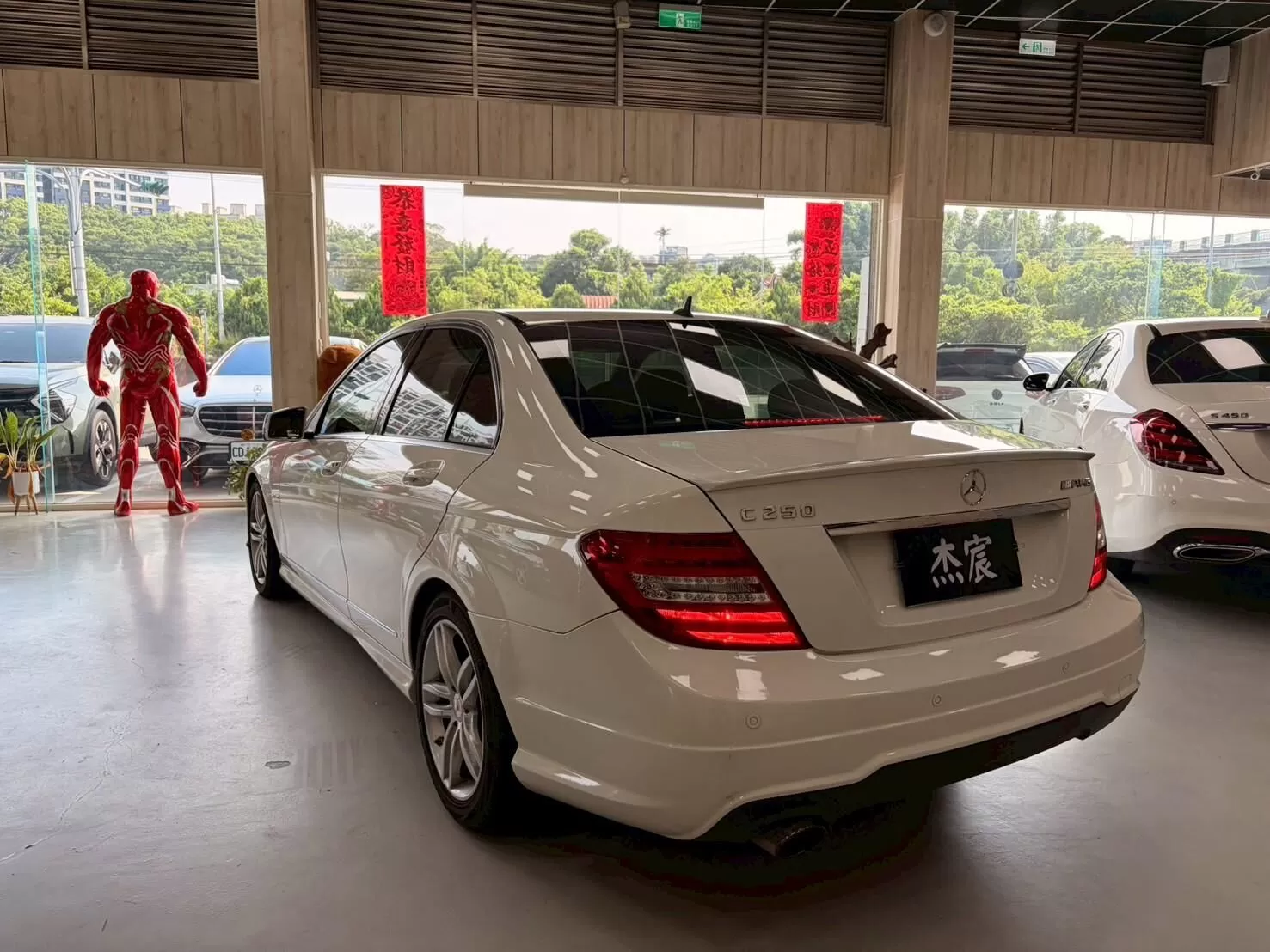 2012 Benz W204 C250 AMG 白 1.8