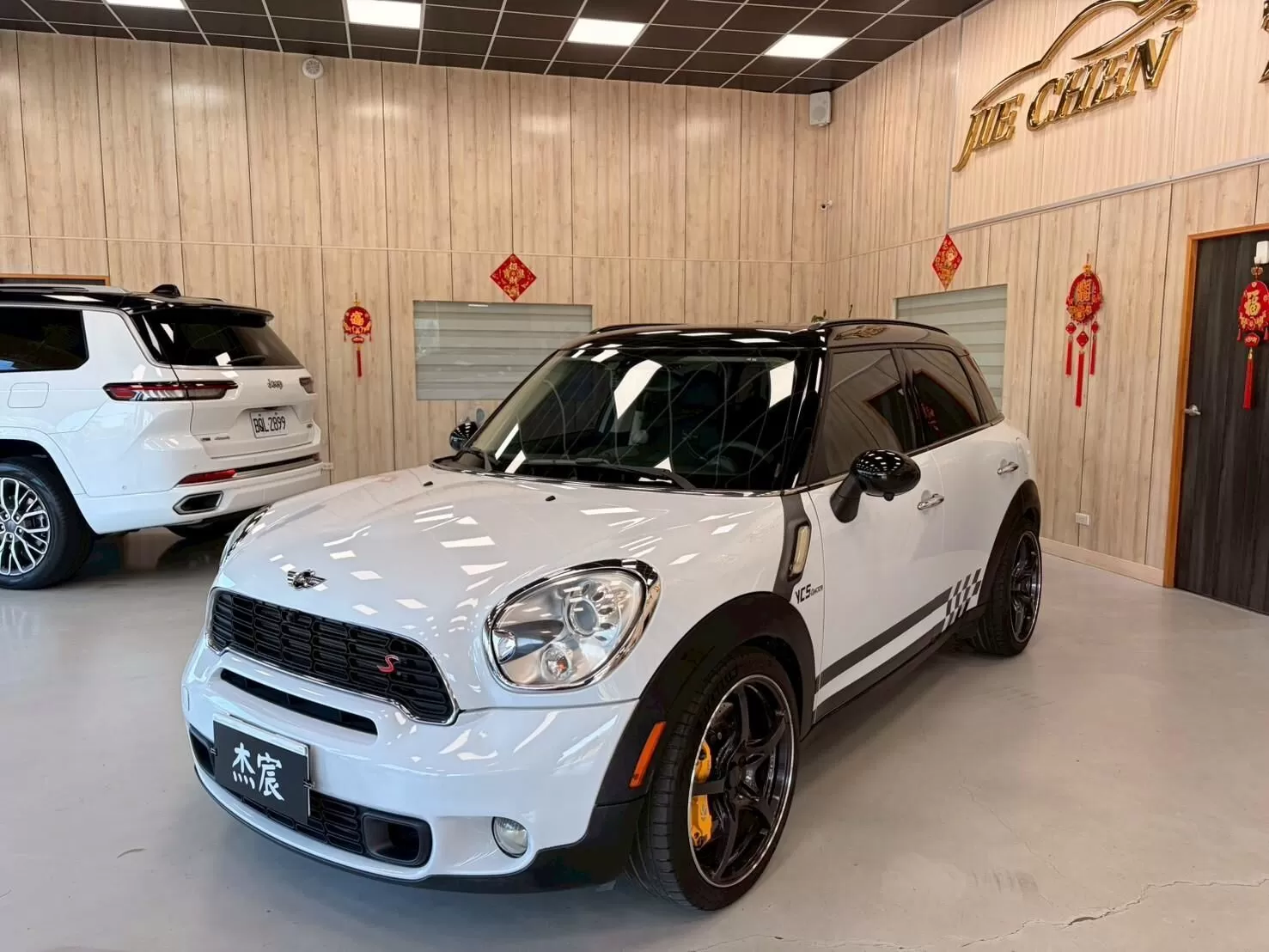 2011 MINI countryman coopers 白1.6