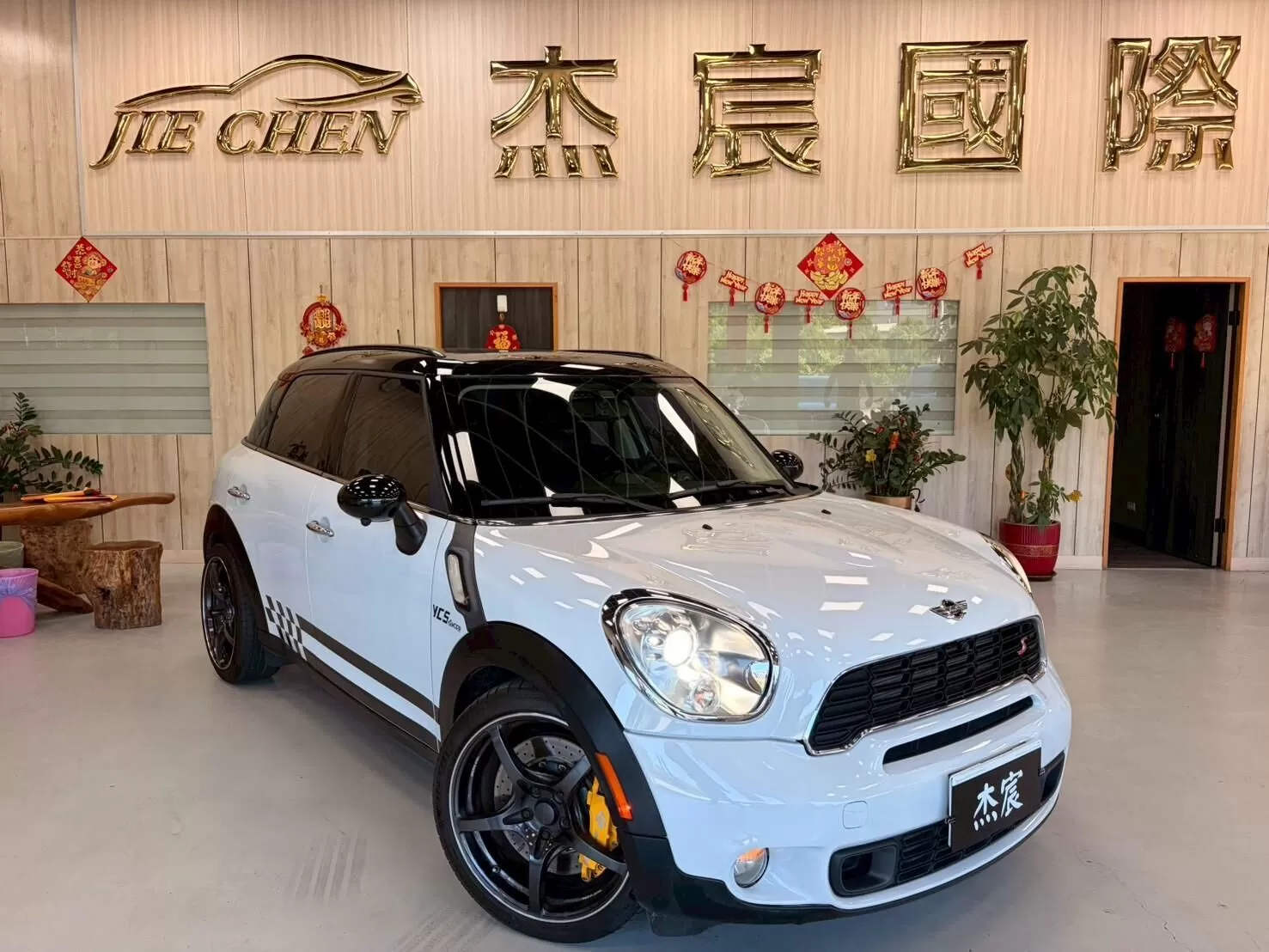 2011 MINI countryman coopers 白1.6
