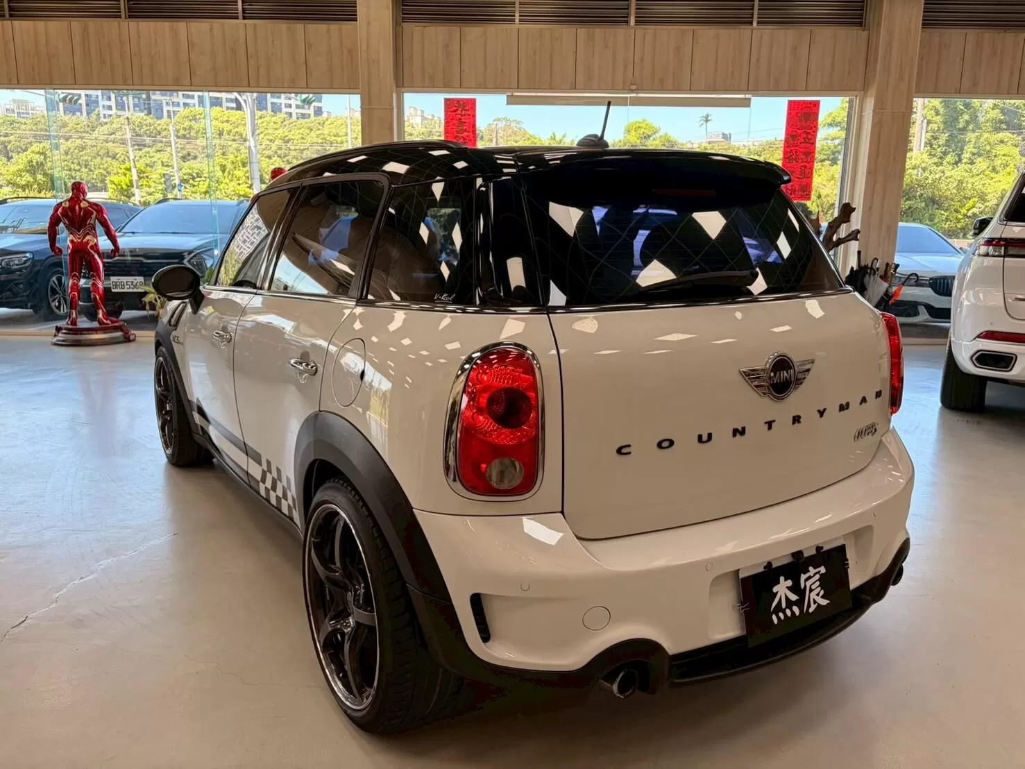 2011 MINI countryman coopers 白1.6