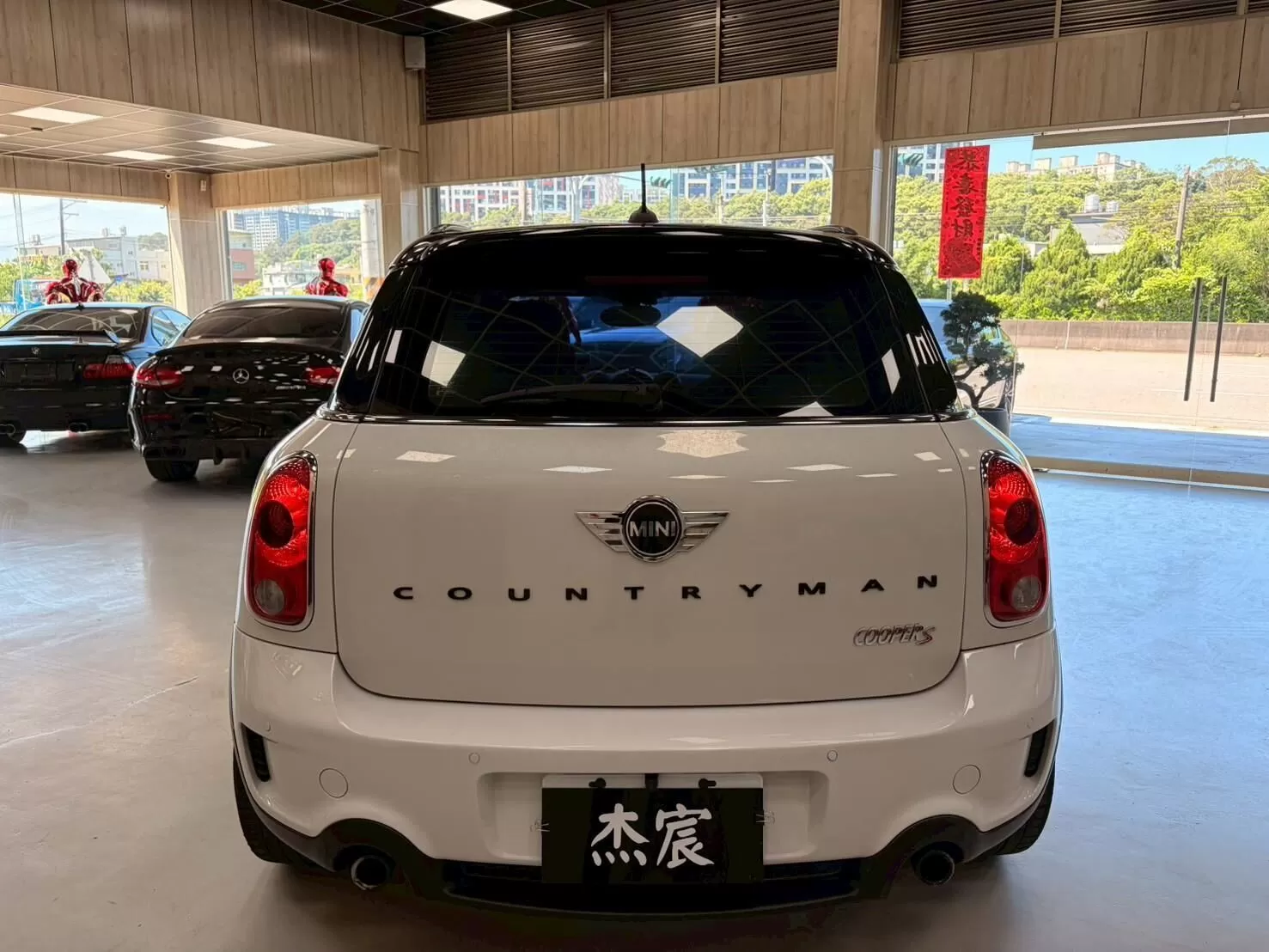 2011 MINI countryman coopers 白1.6