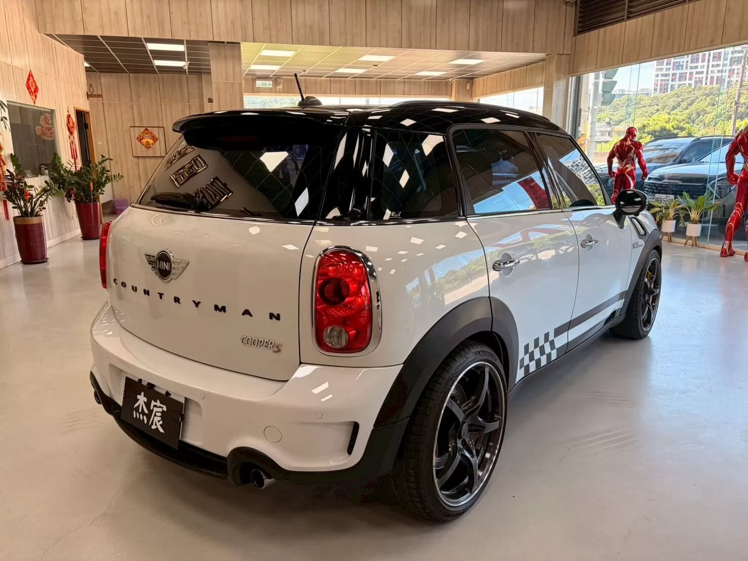 2011 MINI countryman coopers 白1.6