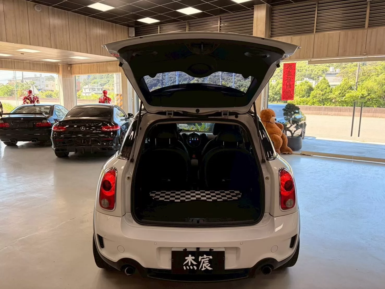 2011 MINI countryman coopers 白1.6