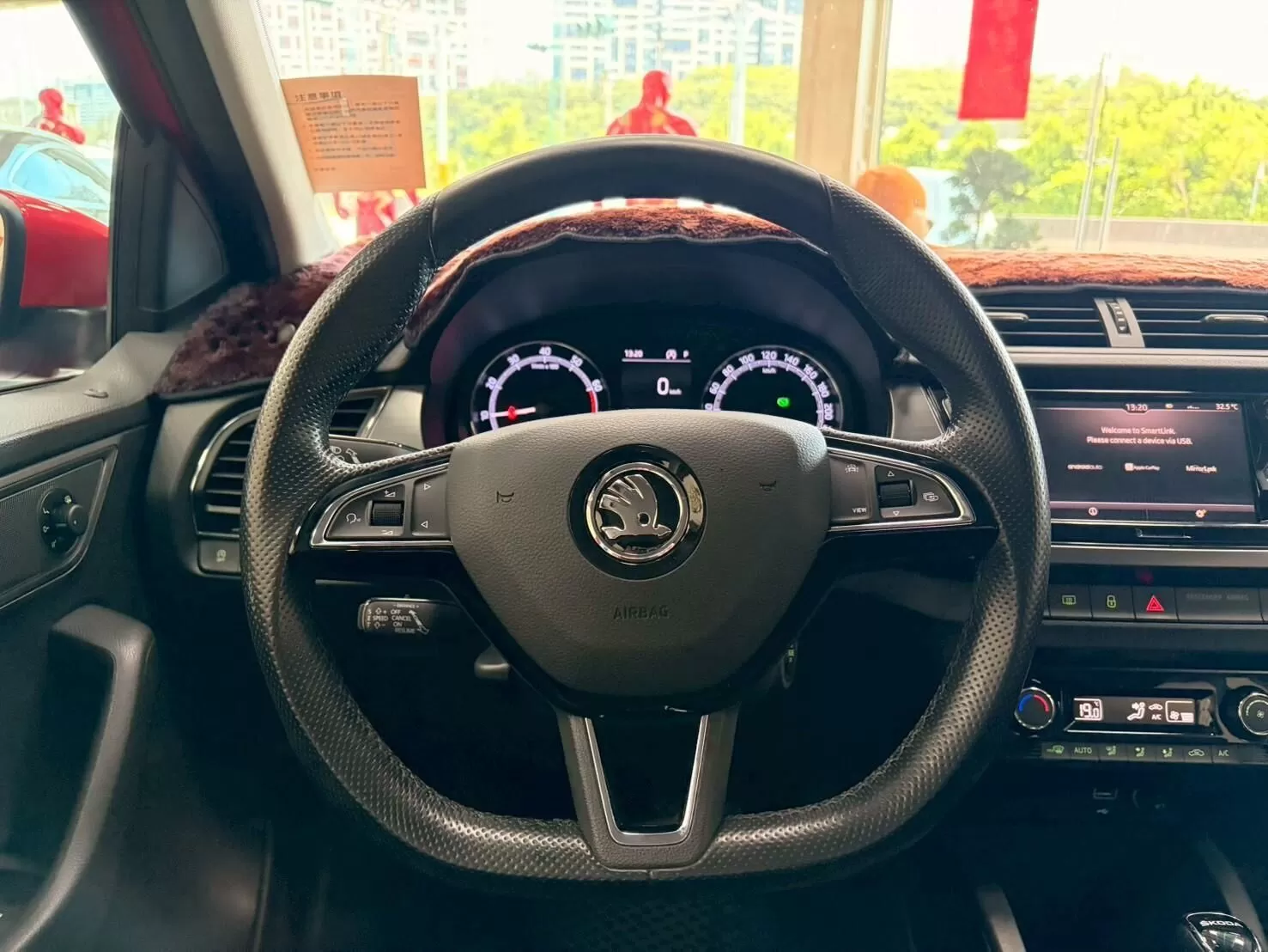 2019 SKODA Fabia combi 紅 1.0