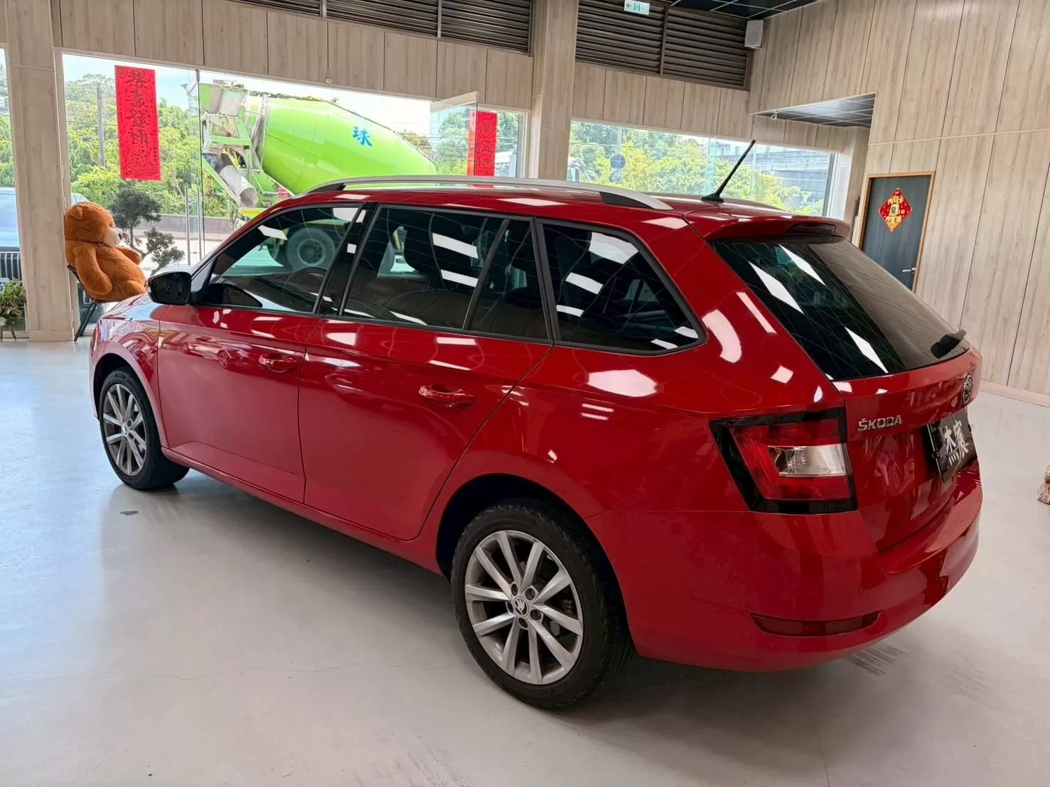 2019 SKODA Fabia combi 紅 1.0