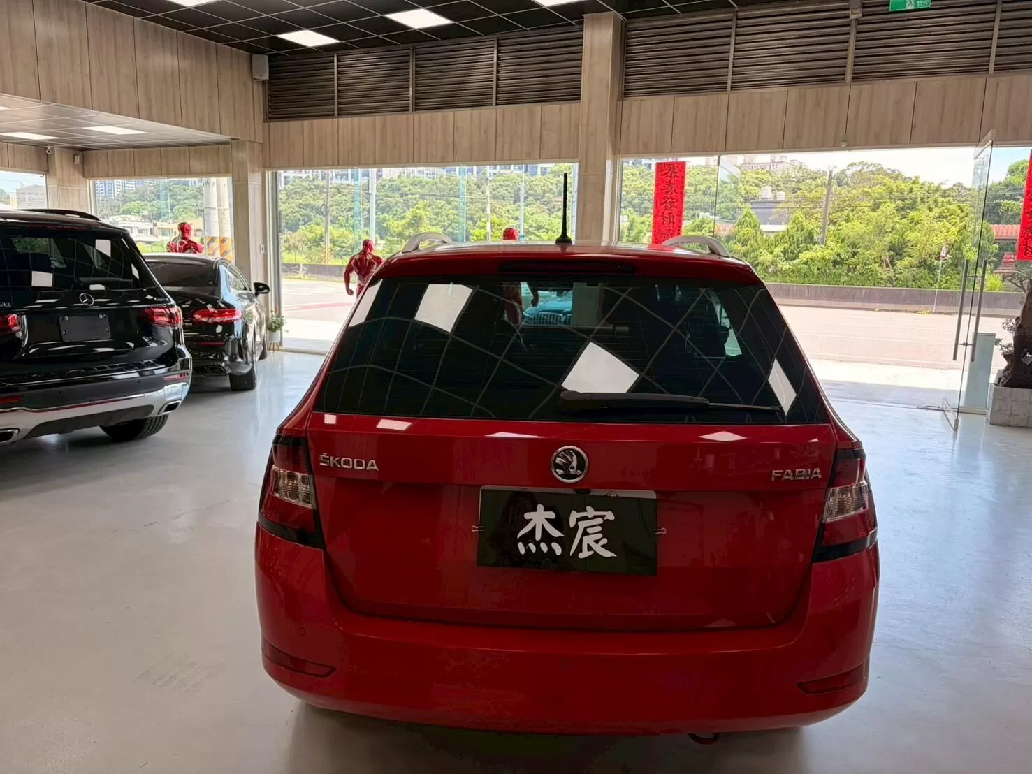 2019 SKODA Fabia combi 紅 1.0