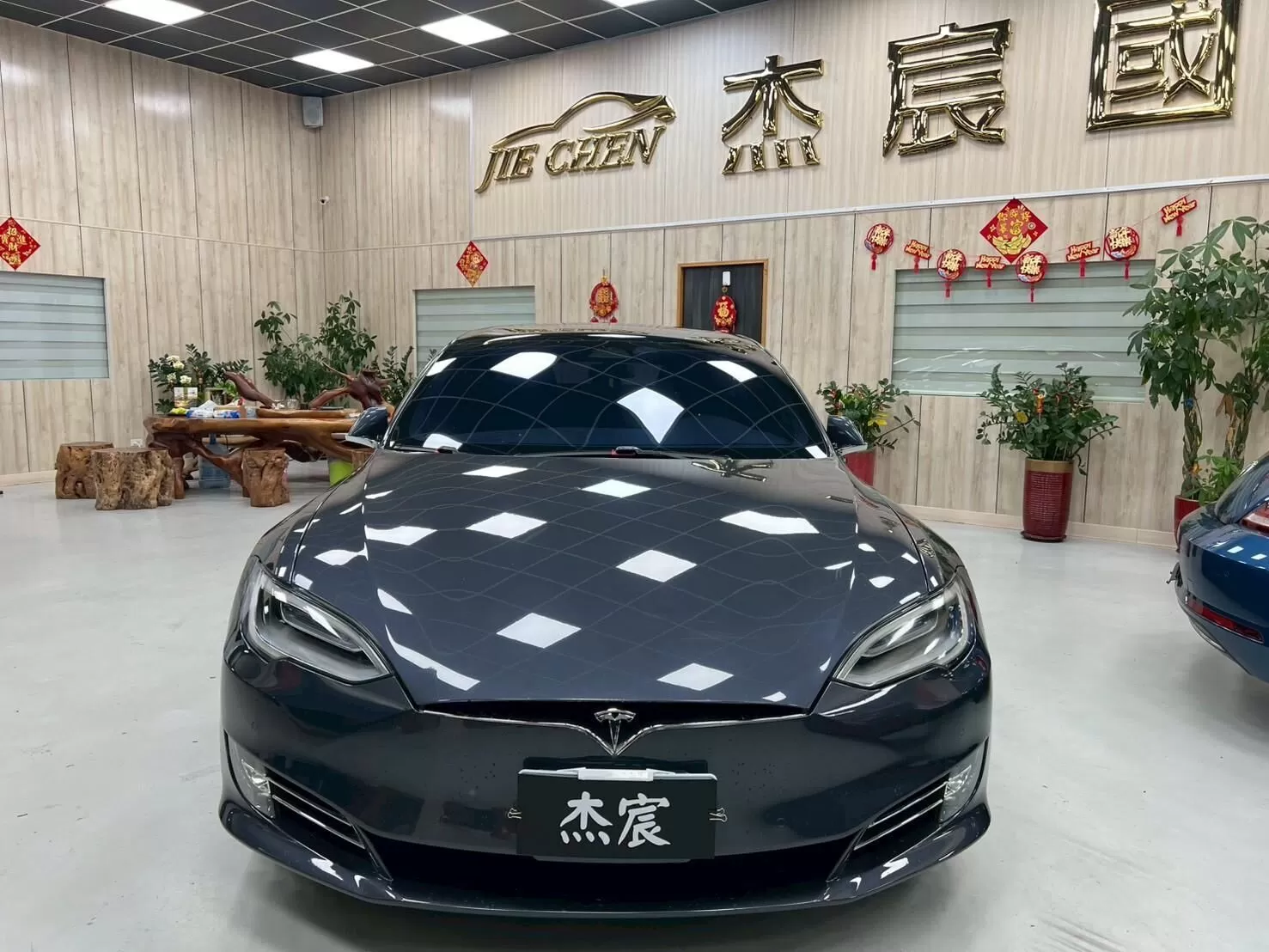2020 特斯拉 model s LR 灰