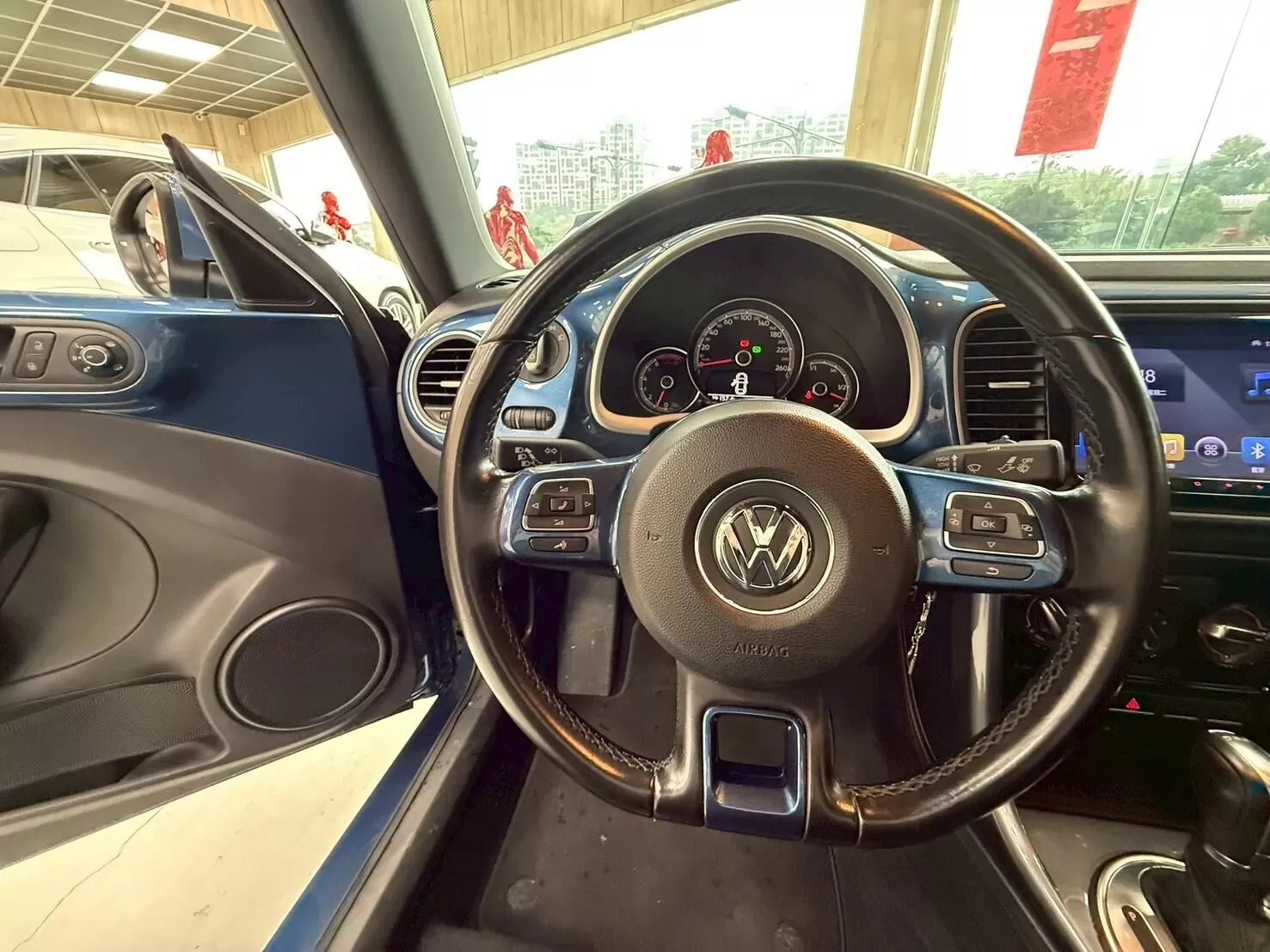 2017 福斯 NEW BEETLE 藍 1.2